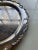 Shabby Chic Vintage Oneida Silver Plated Round Serving Tray For Sale - Image 3 of 6