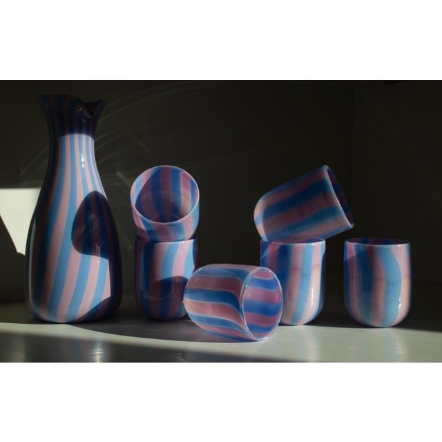 Ribes Collectable Glasses by Mariana Iskra, Set of 7 For Sale - Image 17 of 18
