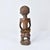 Wood Early 20th Century Tabwa Figure Miniature 11 Inch For Sale - Image 7 of 12
