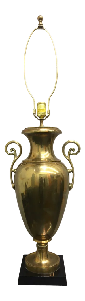 1970s Chapman Brass Table Lamp