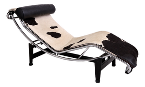 LC4 Chaise Longue in Fur by Le Corbusier for Cassina, 1970s