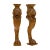 Vintage Stucco Lion Pillars For Sale - Image 10 of 10