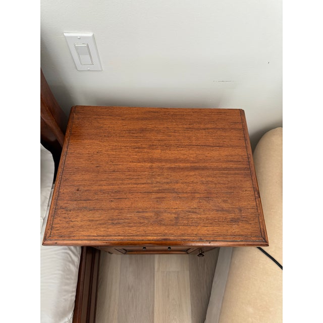 Beautiful Walnut Nightstand. Matching Queen Sleighbed, Dresser and Desk also available