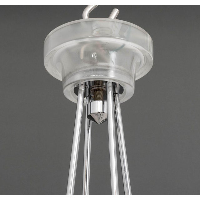 Lalique Champs-Elysees Two-Tier Chandelier For Sale - Image 15 of 18