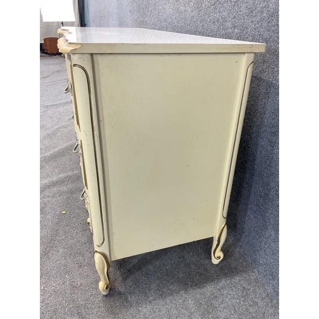 French Provincial Vintage French Provincial Desk For Sale - Image 3 of 10