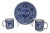 Late 20th Century Spode Blue Room Collection “Greek” - Set of 3 For Sale
