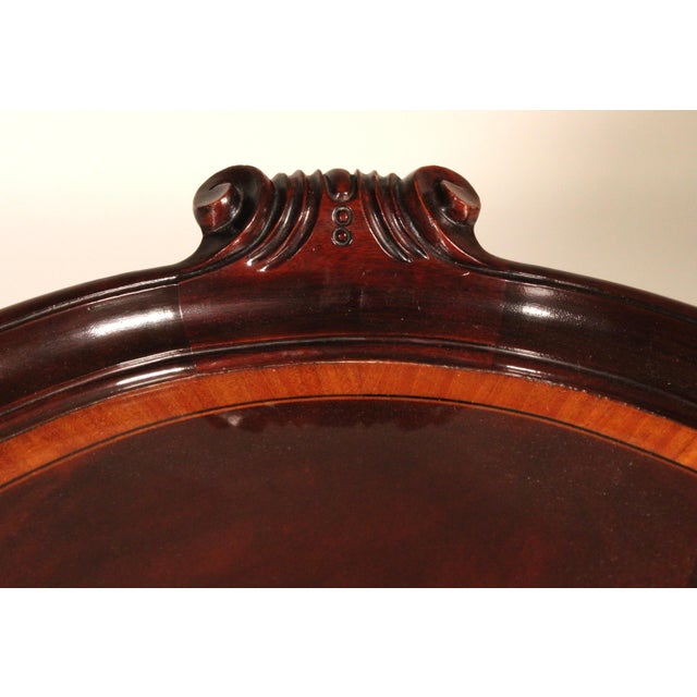 Brown Baker Georgian Style Mahogany Coffee Table For Sale - Image 8 of 13