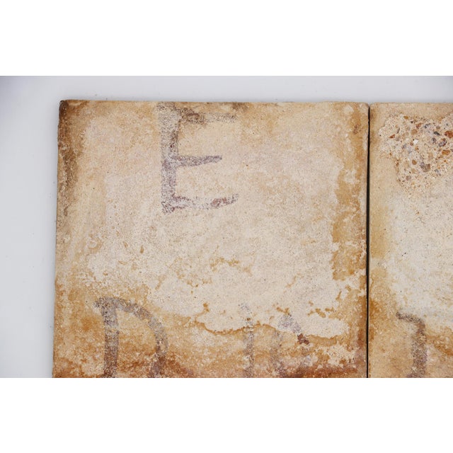 Blue 19th Century Set of Two Tiles Depicting Trees, Portuguese Baroque For Sale - Image 8 of 10