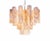 Vintage Murano Glass Chandeliers, 1990, Set of 2 For Sale - Image 3 of 15