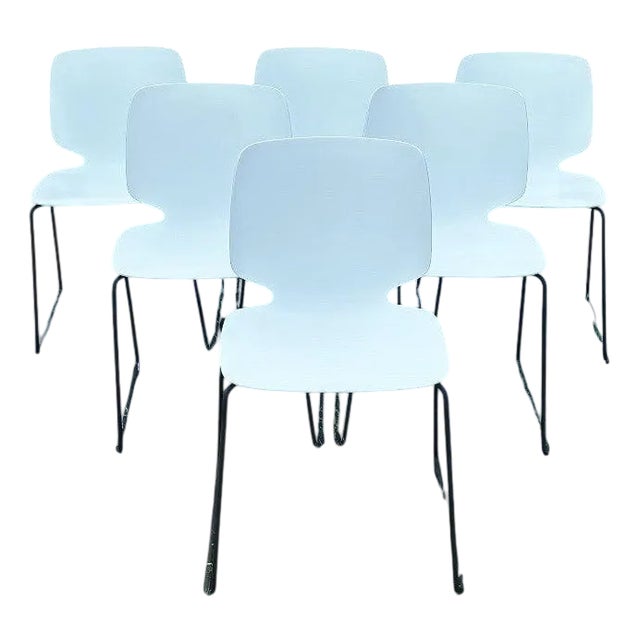 Vintage Dining Chairs, Set of 6 For Sale