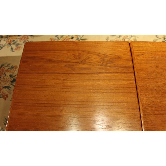 1960s Circa 1960s Mid Century Modern Danish Expanding Dining Table by as Randers For Sale - Image 5 of 6