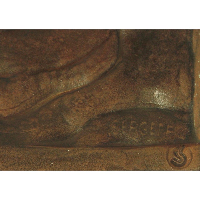 French Fireplace Plaque Featuriing Naked Women and a Goat -- Art Nouveau Period For Sale In San Francisco - Image 6 of 6