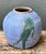 Vintage Drip Glaze Ceramic Vase For Sale - Image 13 of 14