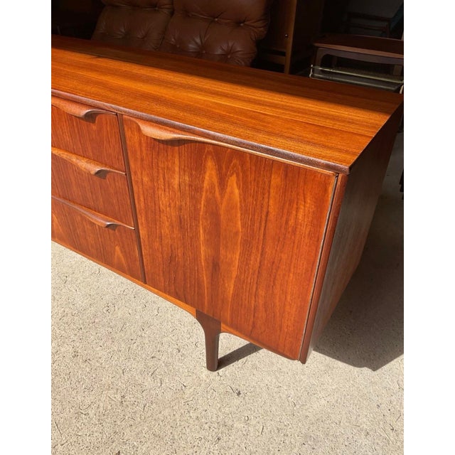 Wood Mid-Century Modern S Form Teak Sideboard from Sutcliffee-Todmorden, 1960s For Sale - Image 7 of 16