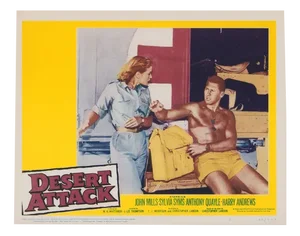 Desert Attack, aka Ice Cold in Alex Lobby Card, USA, 1958