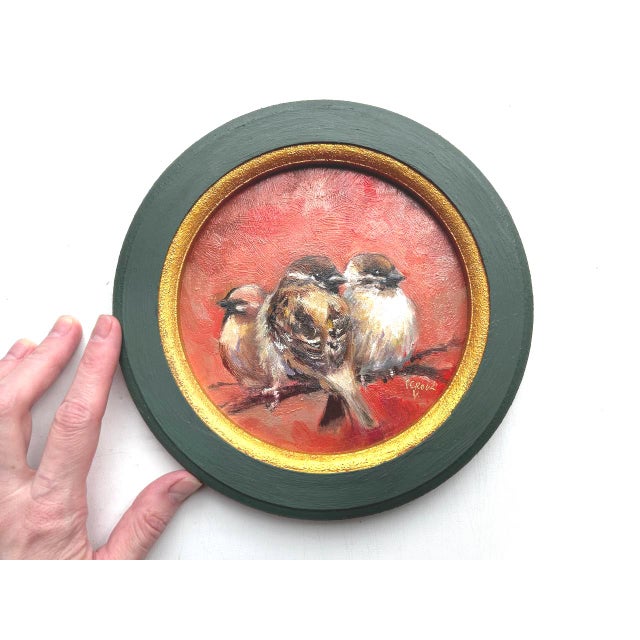 Hello! My name is Valeriya Serova, and I am a professional artist. I am happy to present this beautiful Original Small Oil...