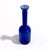 1990s Jewel-Toned Glass Bottle Vase Curation - Group of 5 For Sale - Image 5 of 17