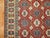 Red Late 19th Century Red Field Geometric Antique Caucasian Tribal Shirvan Rug - 4' x 7'9" For Sale - Image 8 of 18