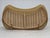 Danish 2-Seater Banana Sofa in Green Furniture Velour, 1970s For Sale - Image 18 of 18
