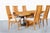1970s Vintage Burl Wood Dining Room Set by Thomasville For Sale - Image 5 of 12