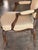 Pair of 19th Century French Armchairs With Carved Floral Crests For Sale - Image 11 of 12