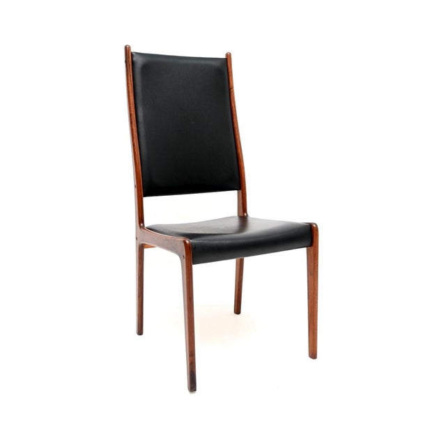 Vintage Danish Dining Chairs by Arne Hovmand-Olsen for Mogens Kold, 1960, Set of 10 For Sale - Image 6 of 11