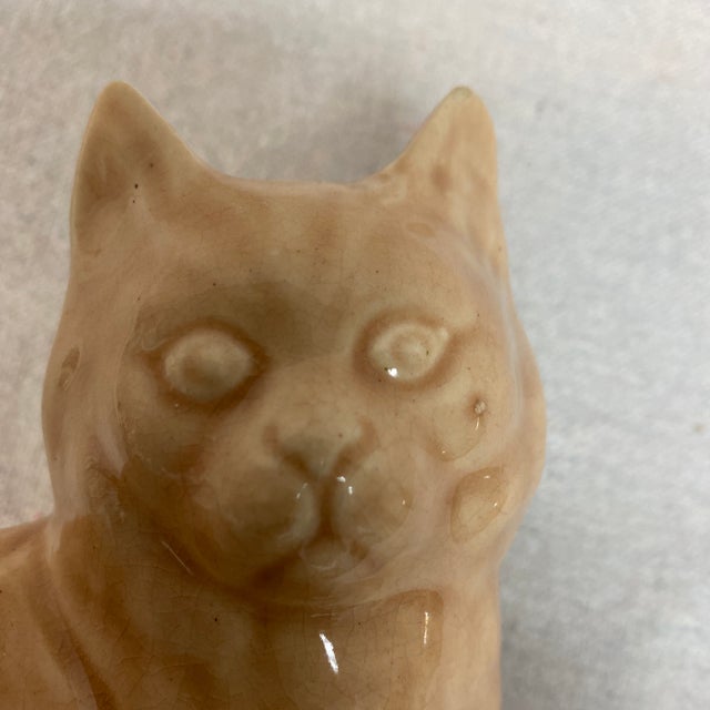 California Pottery Persian Cat Planter For Sale - Image 11 of 12