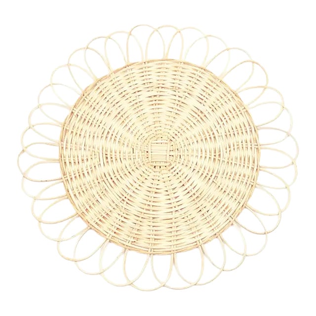 Rattan Placemats - Set of 4 For Sale