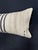 Turkish Hemp Pillow Cushion Natural Beige Black Cushion Cover 12x46 For Sale - Image 4 of 4