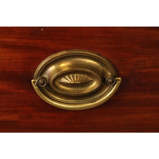 Wood Antique American Hepplewhite Mahogany Sideboard For Sale - Image 7 of 12