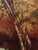 American Late 19th C. Large and Dramatic Oil Painting of Woodland Landscape in Original Frame For Sale - Image 3 of 8