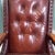 Cowhide Leather Library Armchair, 1960s For Sale - Image 13 of 17