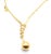 1990s Gurhan Vertigo Yellow Gold Lariat Beaded Spiral Necklace For Sale - Image 4 of 13