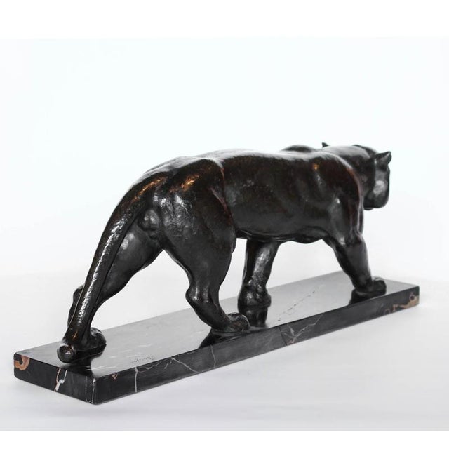Metal Henri Bargas, Tiger, 1930s, Bronze For Sale - Image 7 of 13
