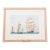 Mid 20th Century Original Watercolor "Underway" by Elizabeth Bergovist For Sale