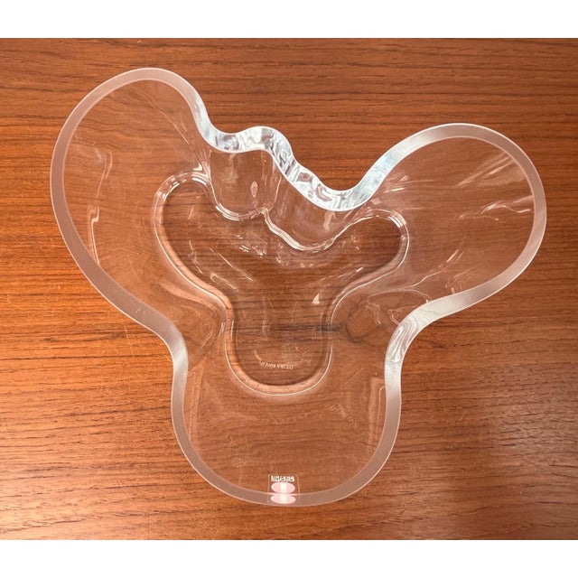 Iittala Mid-Century Modern Glass Vase by Alvar Aalto for Iittala, 1990s For Sale - Image 4 of 16