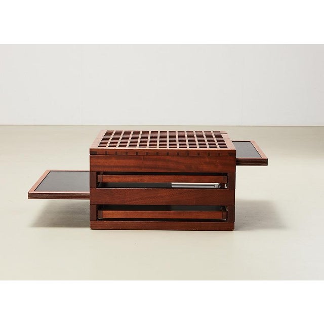 Modern Tetra Coffee Table by Bernard Vuarnesson for Bellato, 1980s For Sale - Image 3 of 10