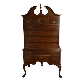 1970's Pennsylvania House Cherry Highboy For Sale