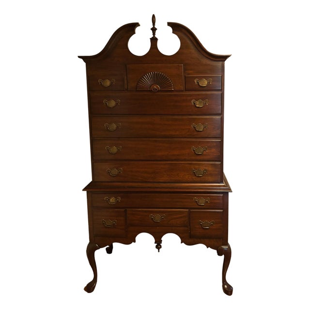 1970's Pennsylvania House Cherry Highboy For Sale