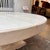 French Country Farmhouse Round Extension Dining Table + Four Chairs Set For Sale - Image 10 of 12