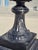 2000 - 2009 Victorian Aluminum Flower Garden Urn on Base For Sale - Image 5 of 18