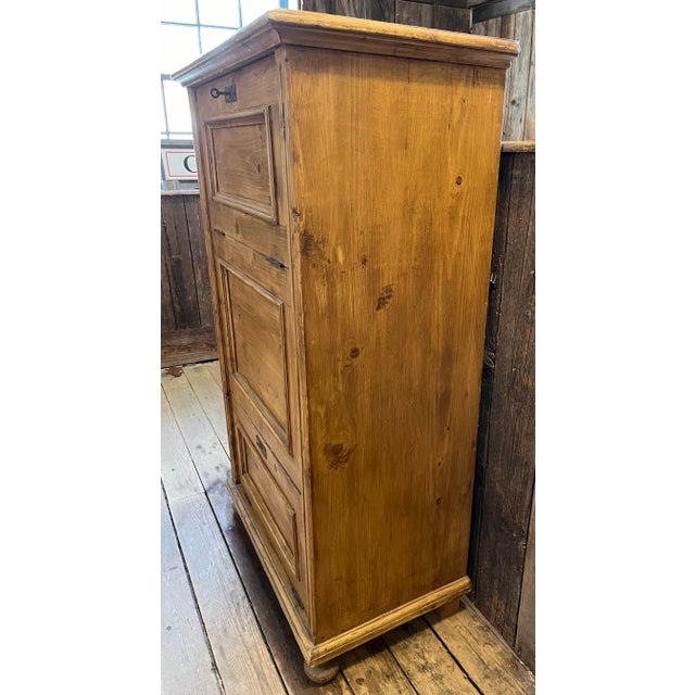 Late 19th Century Antique Pine Bin Pantry Cupboard For Sale - Image 12 of 12