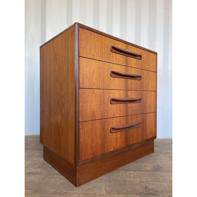 Mid-Century Modern Mid-Century Modern Fresco Teak Chest of Drawers from G-Plan, 1960s For Sale - Image 3 of 14