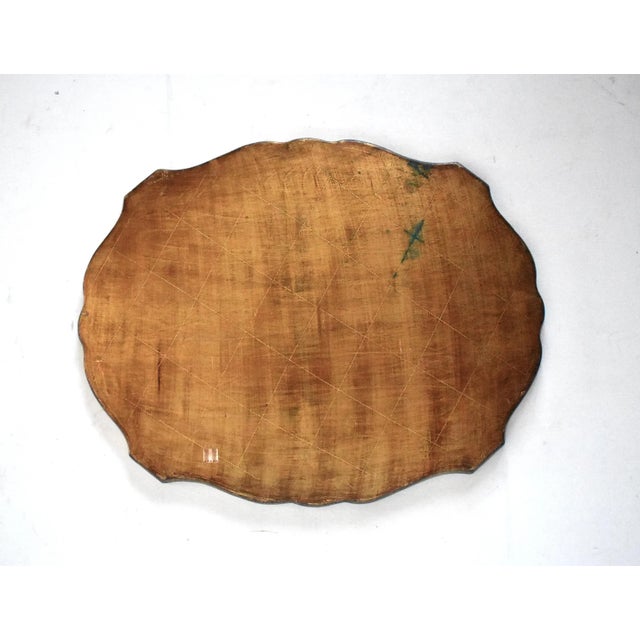 Mid-Century Extra Large Florentine Tray With Seahorses For Sale In San Francisco - Image 6 of 11