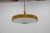 Gold Wood & Glass Ceiling Lamp, Germany, 1960s For Sale - Image 8 of 11