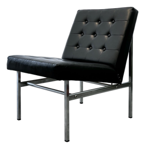 Vintage Functionalist Scandinavian Lounge Chair, Sweden, 1960s
