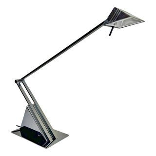 Art Deco Style Architectural Geometric Desk Lamp from Hillebrand Leuchten, 1980s For Sale