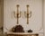 Late20C French Maker Louis XVI Gilt Bronze Sconces Wall Lamps-Pair For Sale - Image 13 of 18