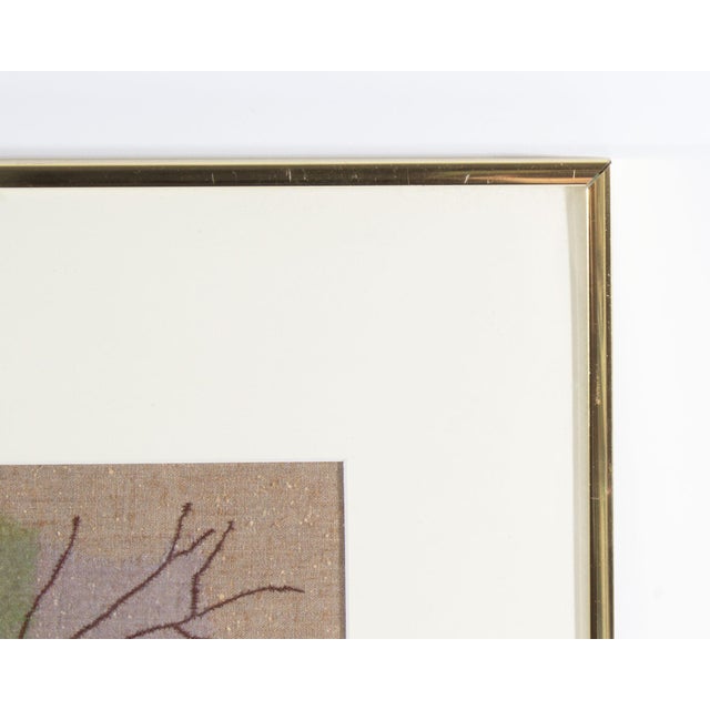 Abstract Textile Art of Birds by Helen Hyunsuk Kang For Sale - Image 3 of 8