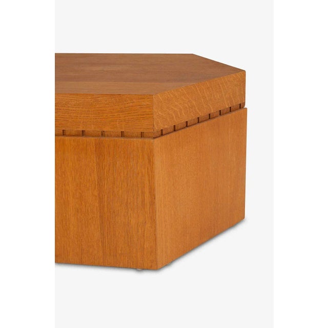 1990s After Frank Lloyd Wright Cocktail Table For Sale - Image 9 of 11